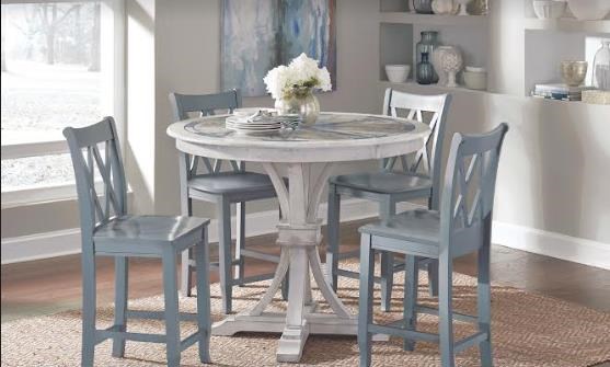 Coastal 5 store piece dining set